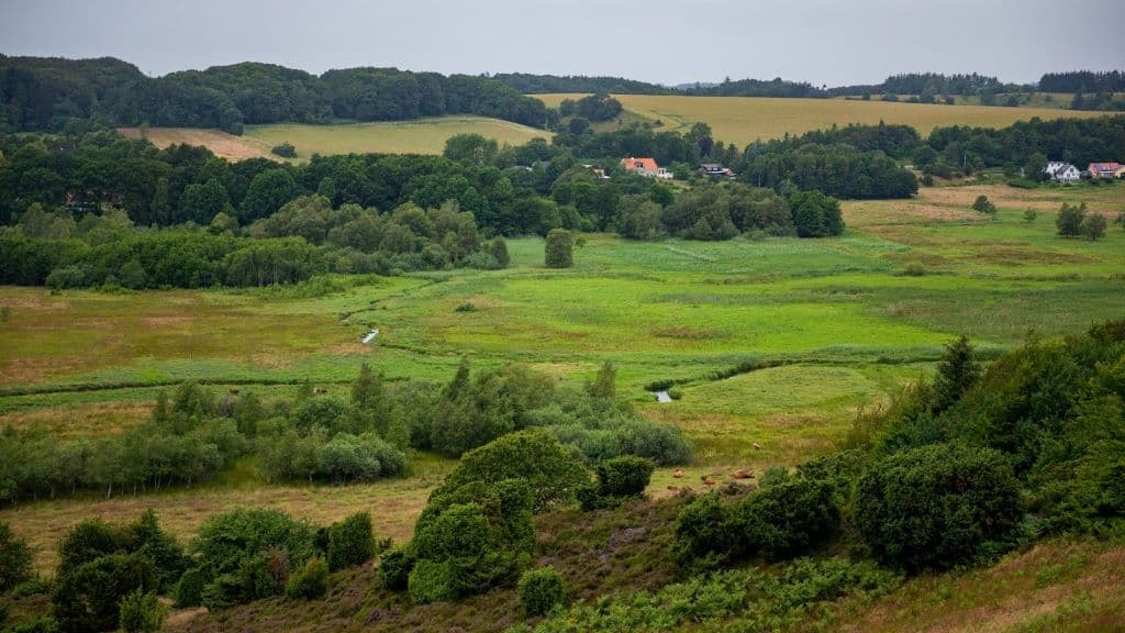 Lindenborg Å und Ådal (Bach und Flusstal)
