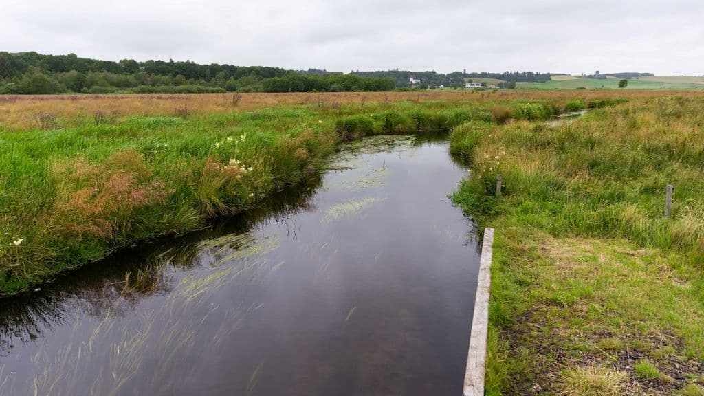 Lindenborg Å und Ådal (Bach und Flusstal)